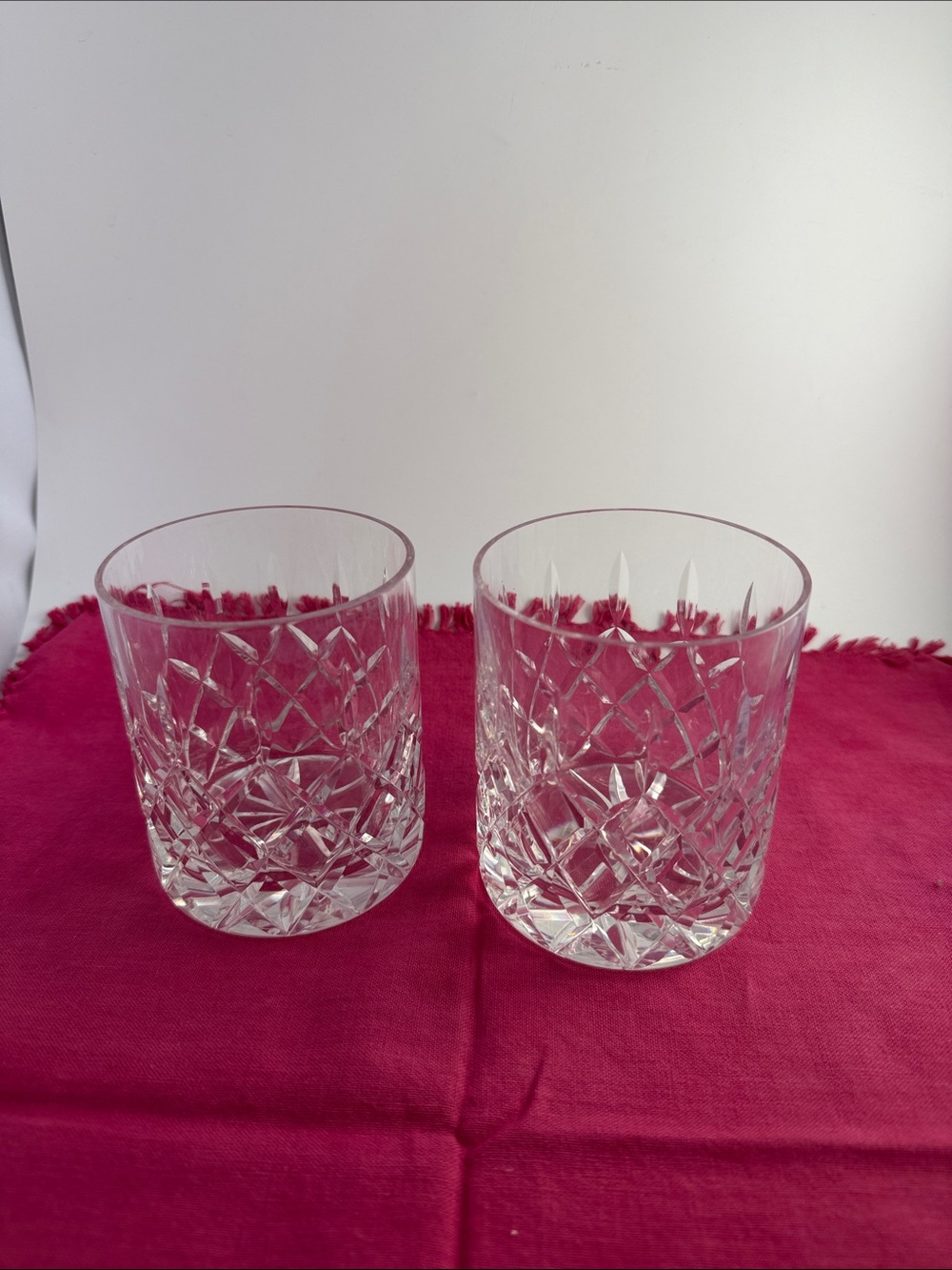 Double Old Fashioned Rosses by Tyrone Crystal Glasses set of 2 - Picture 7 of 16